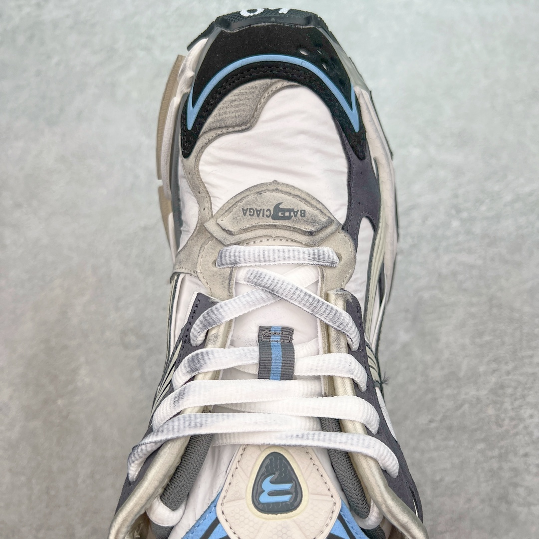 Balenciaga Runner Sneakers Retro Trail White/Blue