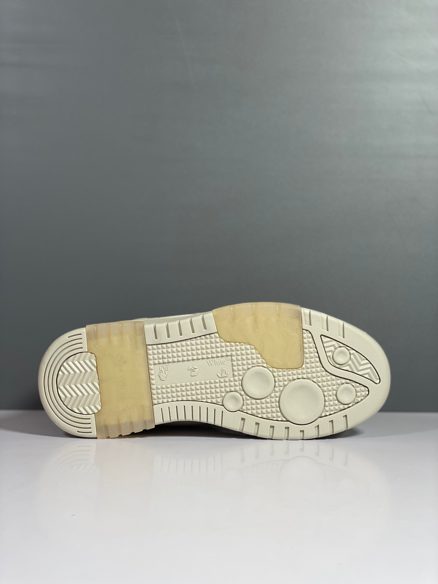 Off-White Out Of Office Low Sneakers Beige