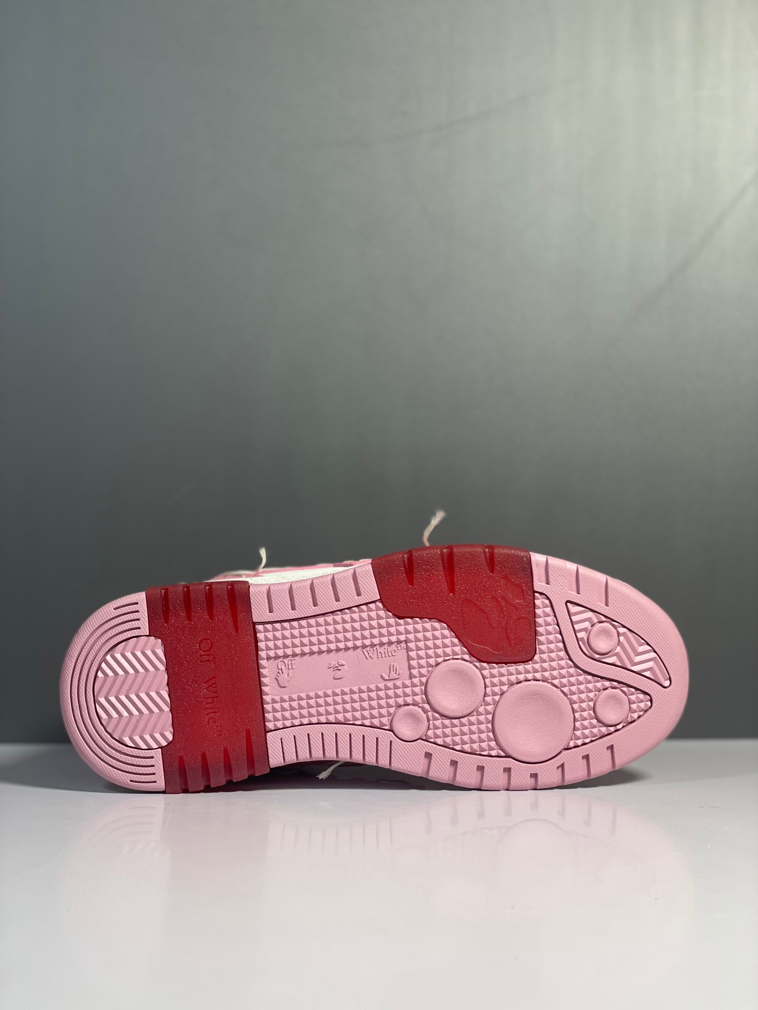 Off-White Out Of Office Low Sneakers Pink/White