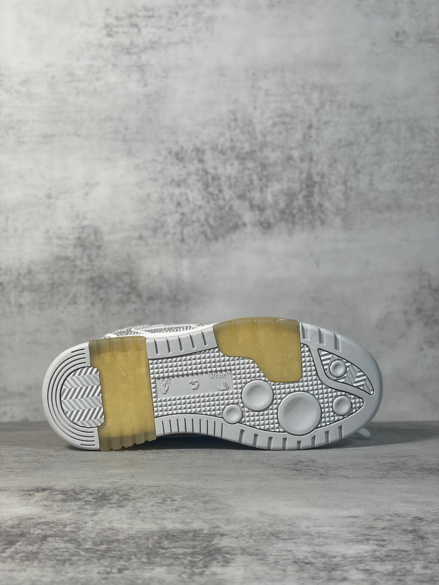 Off-White Out Of Office Low Sneakers Silver/White