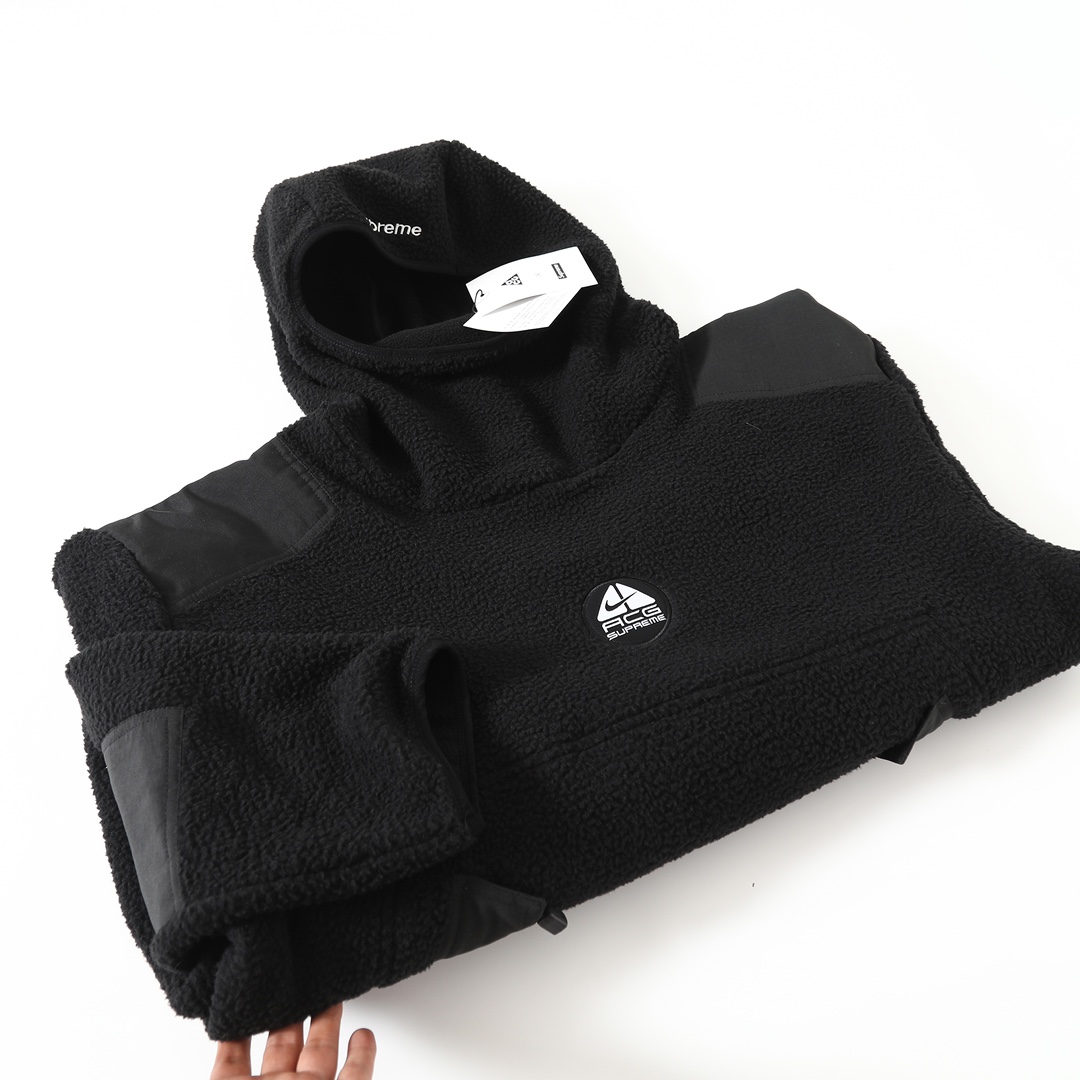 Supreme x Nike ACG Fleece Pullover Black