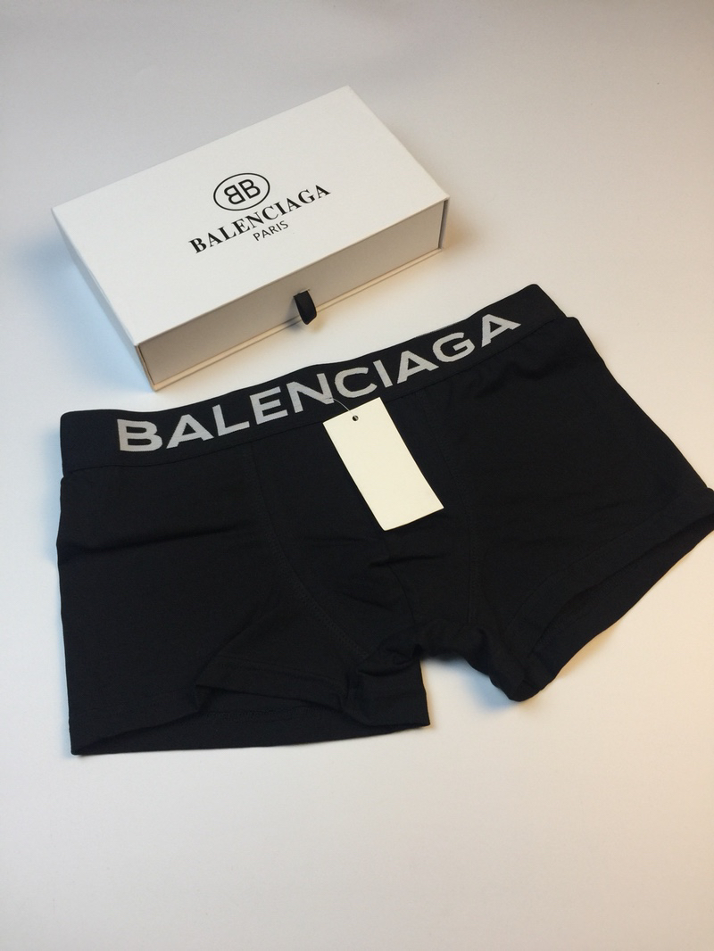 Balenciaga 3-Pack Modal Boxer Briefs Multicolor