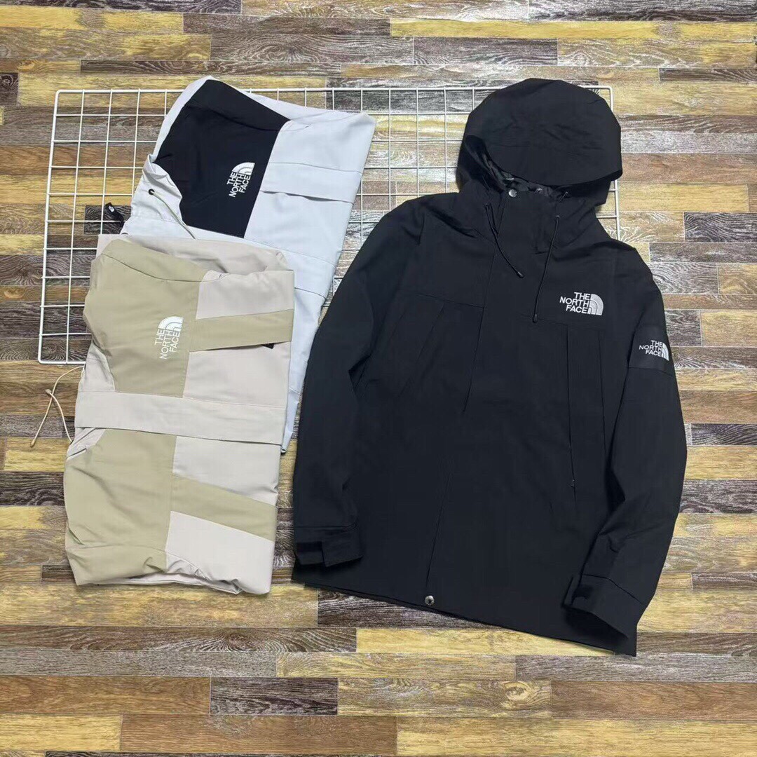 The North Face Hooded Windproof Jacket Multicolor