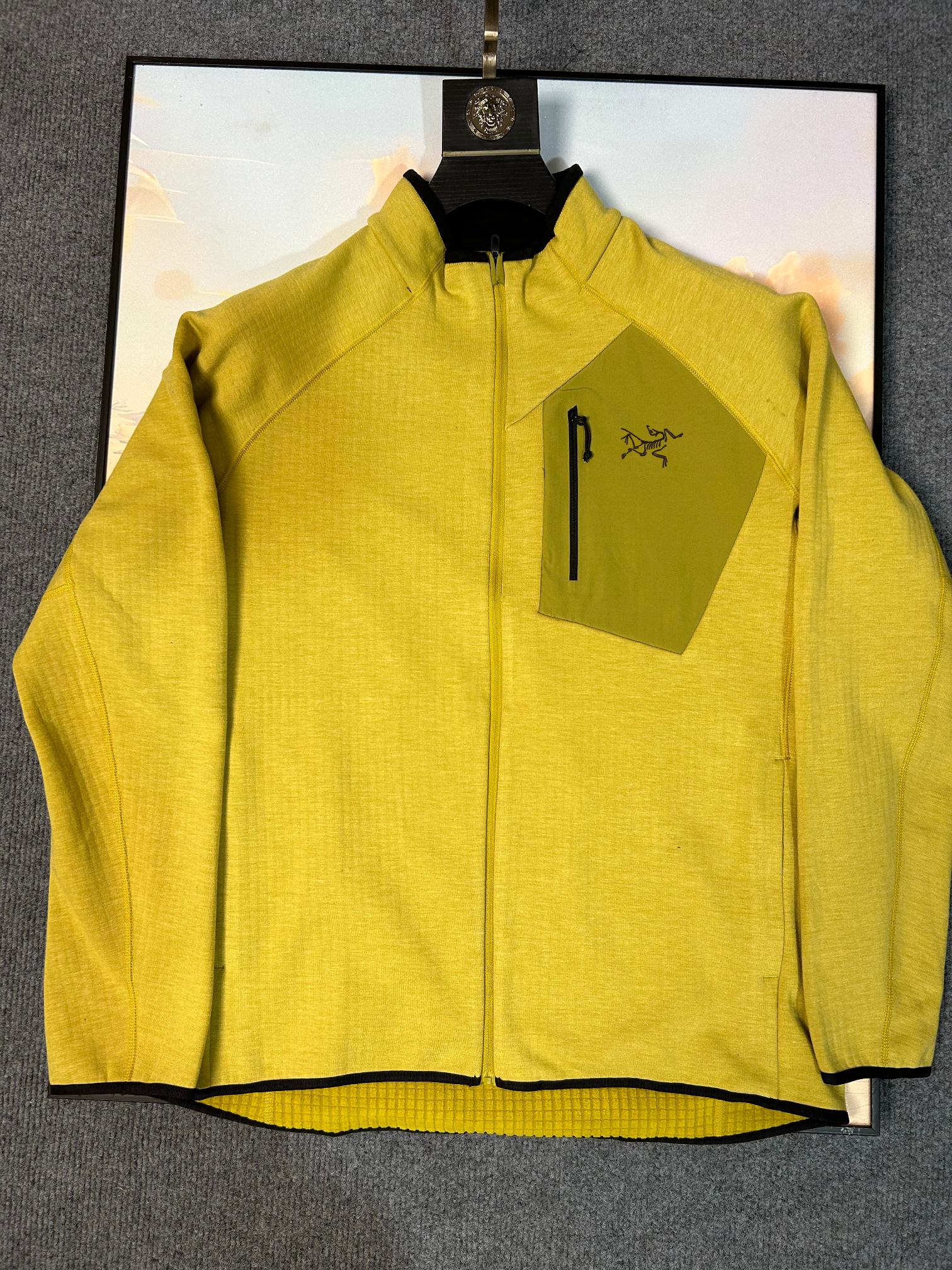 Arc'teryx Full-Zip Fleece Jacket Black