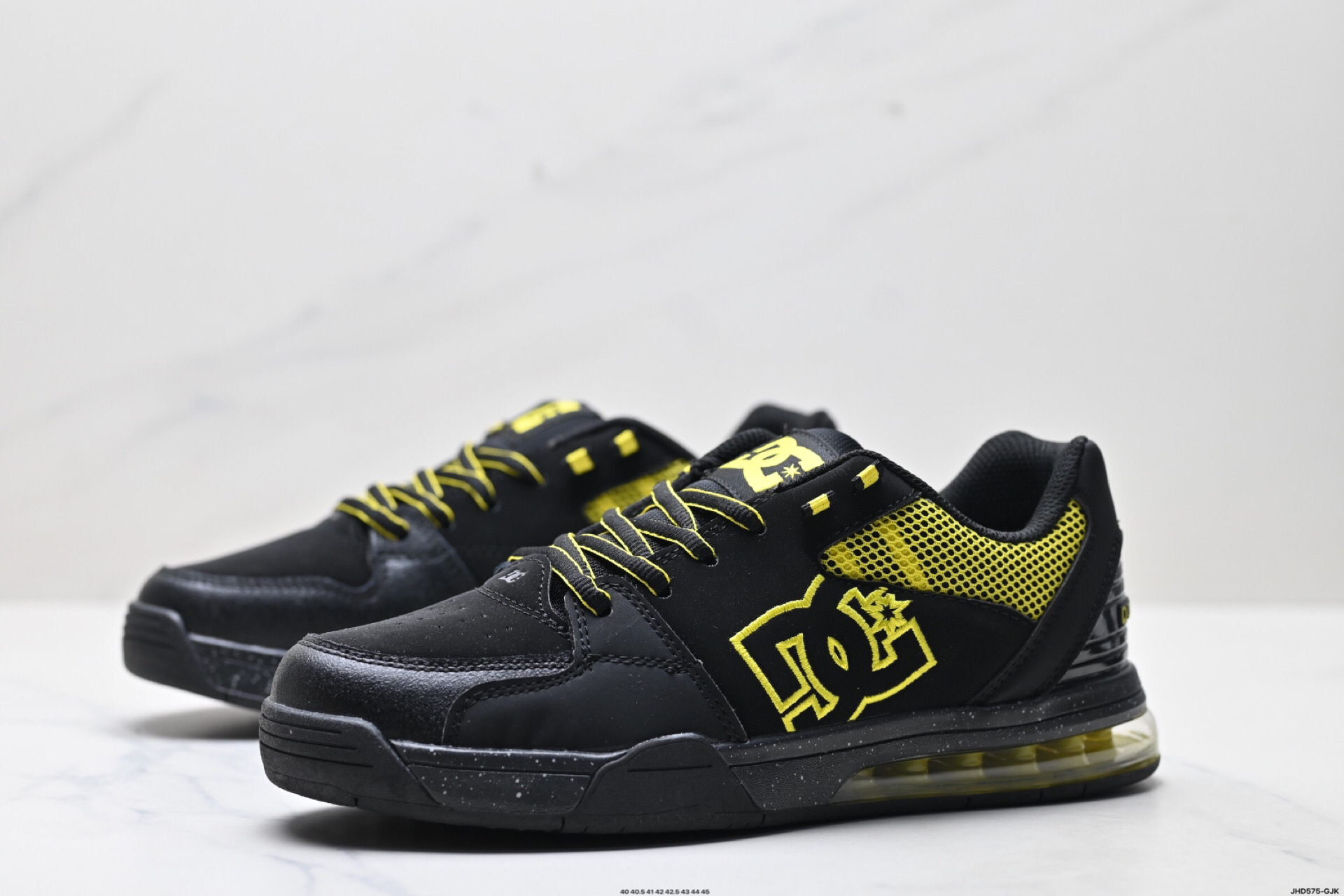 DC Shoes Air Cushion Sneaker Black/Yellow