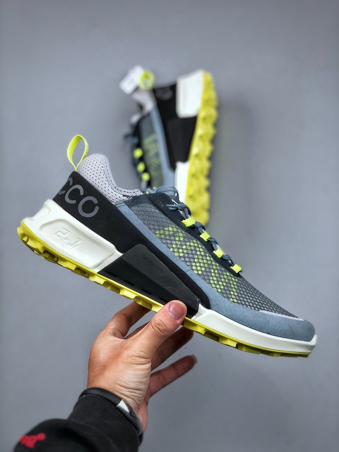 Ecco BIOM C Trail Running Shoes Grey