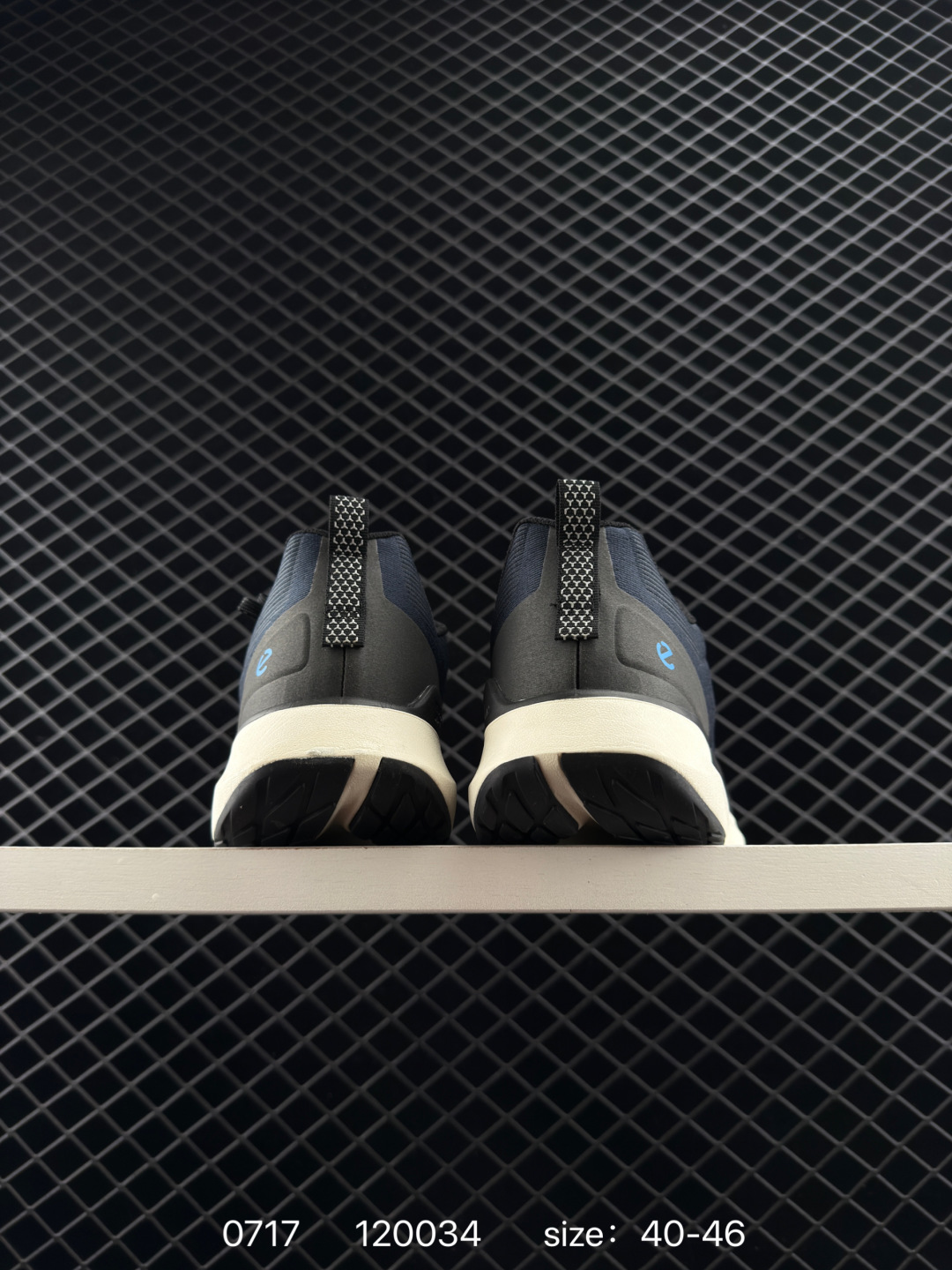 ECCO GripComfort Casual Sneakers Navy