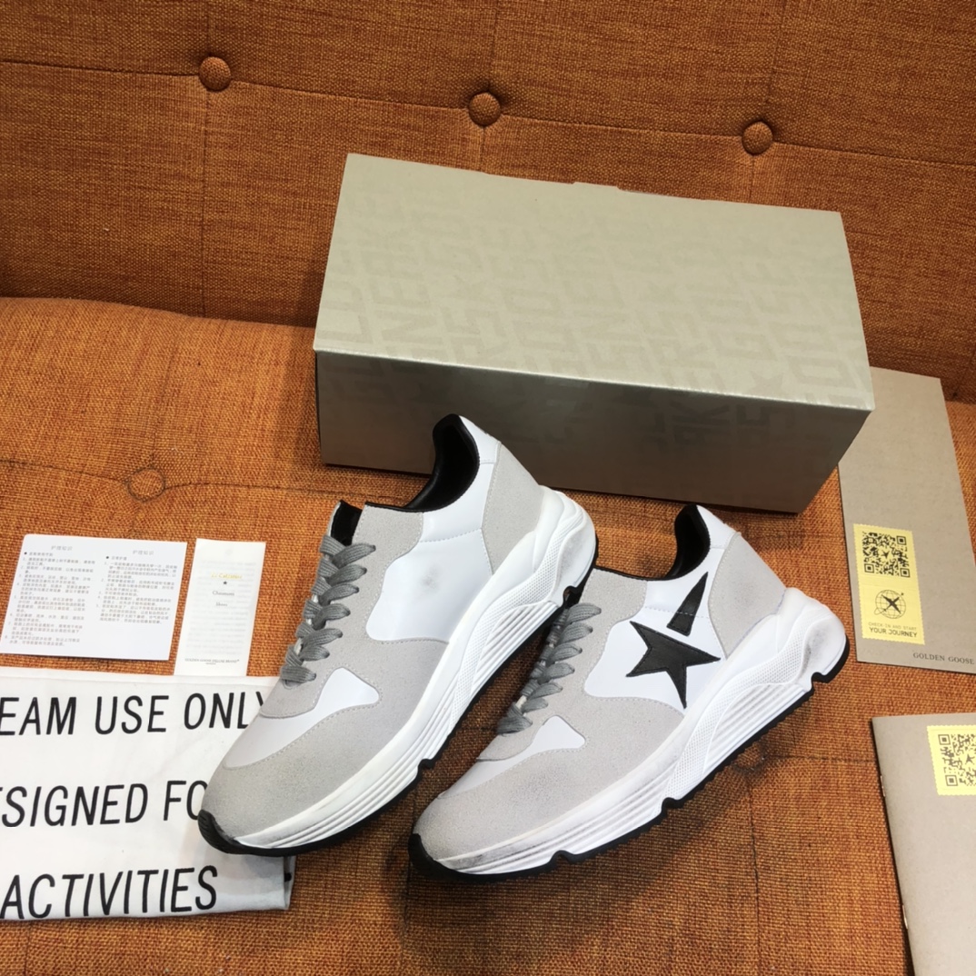 Golden Goose Running Sneakers White/Grey