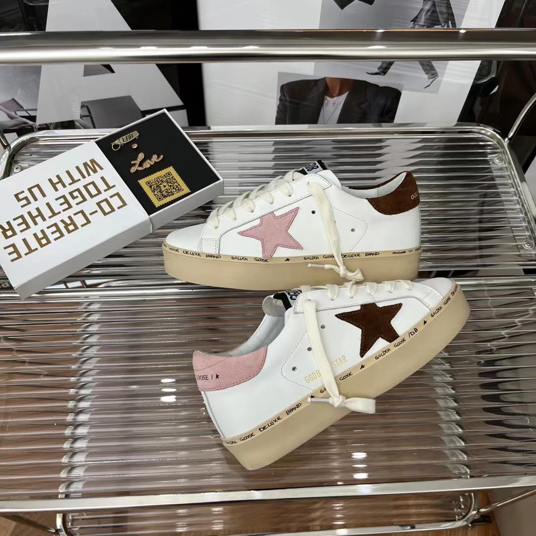 Golden Goose Hi Star Platform Sneaker Multicolor