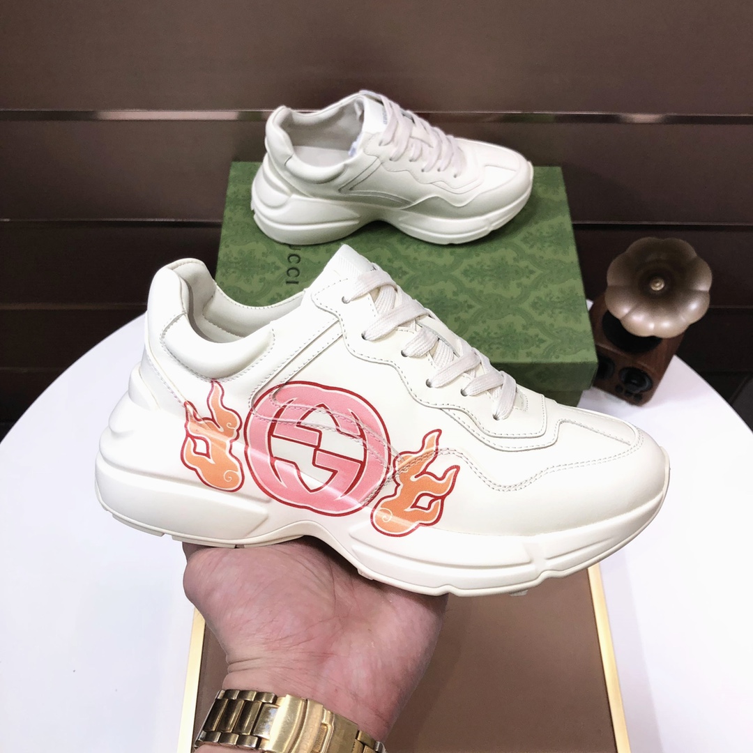Gucci Chunky Dad Sneakers White