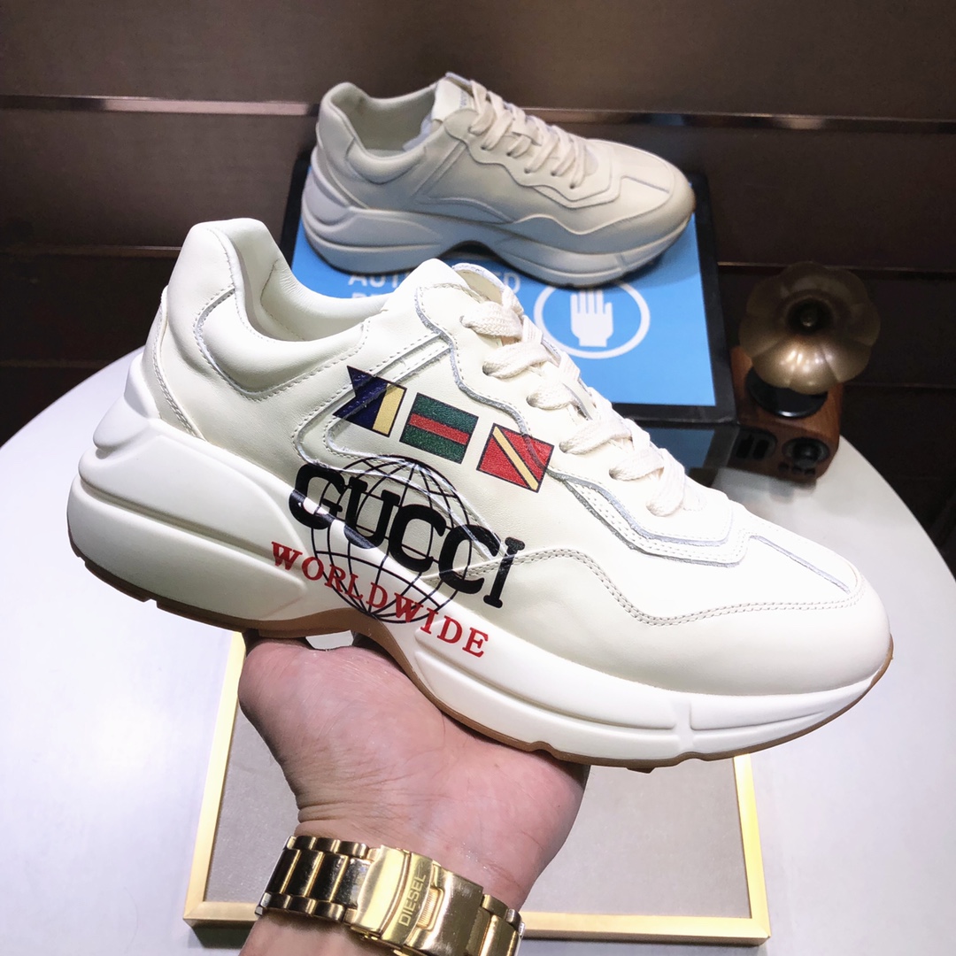 Gucci Worldwide Dad Sneakers White
