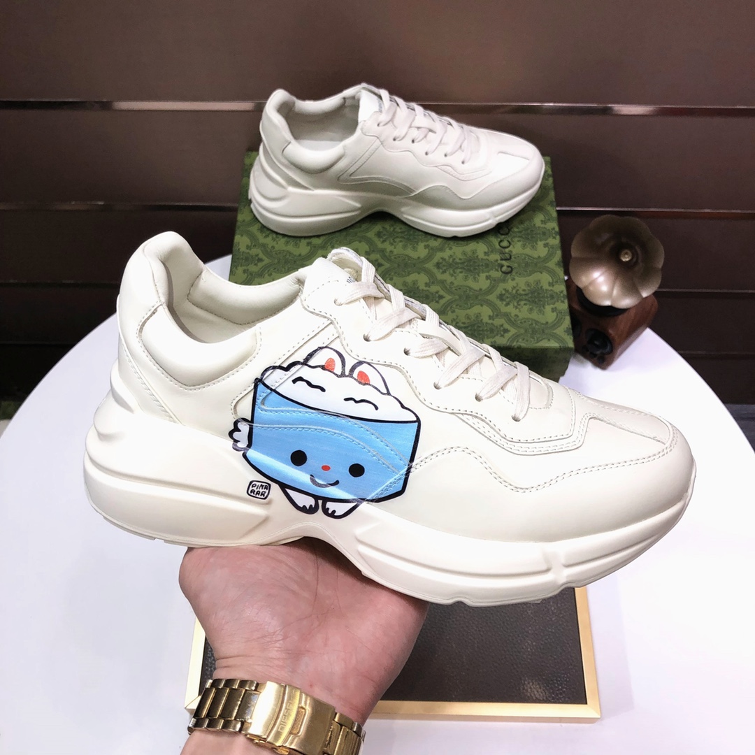Gucci Dad Sneakers Cartoon White