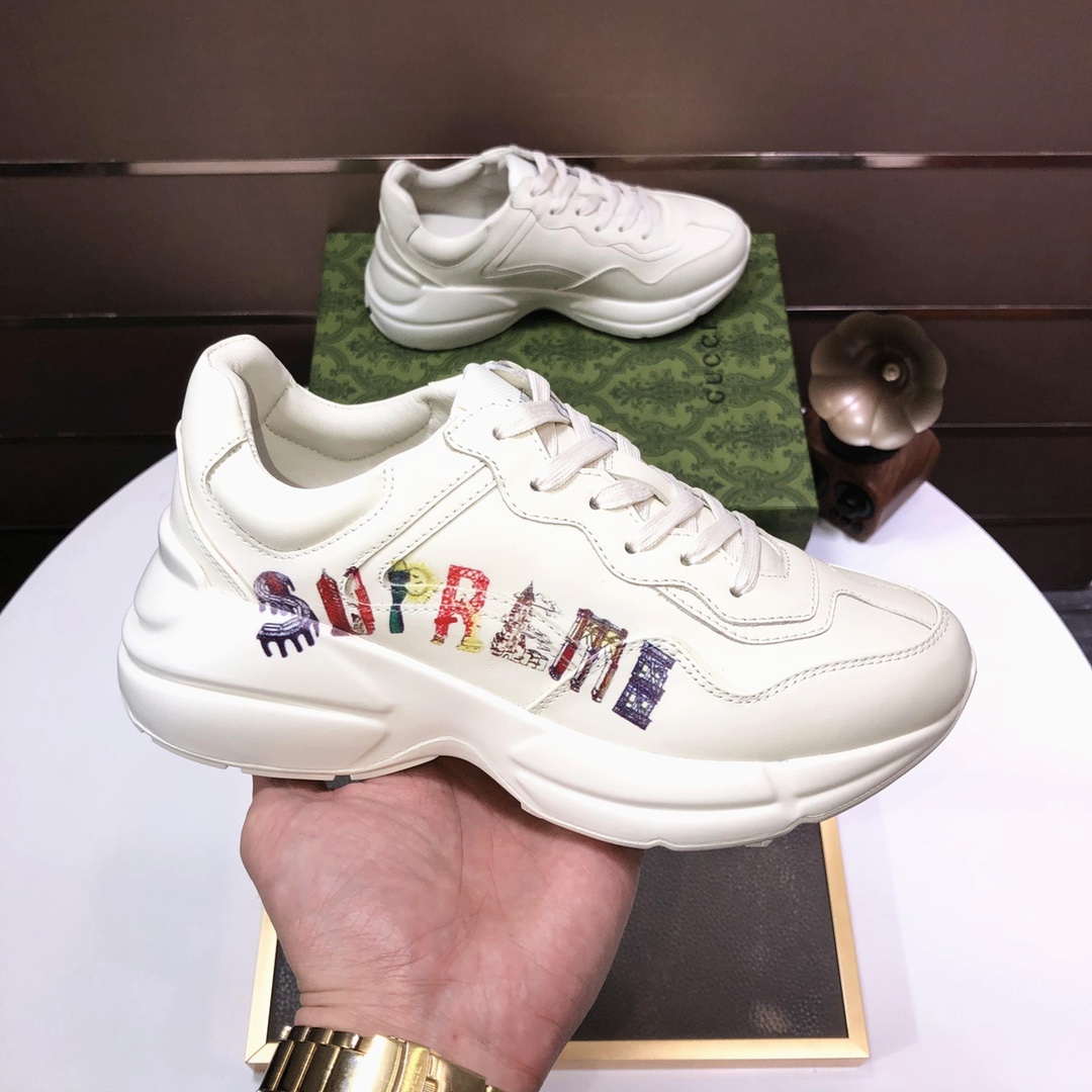 Gucci Chunky Dad Sneakers White