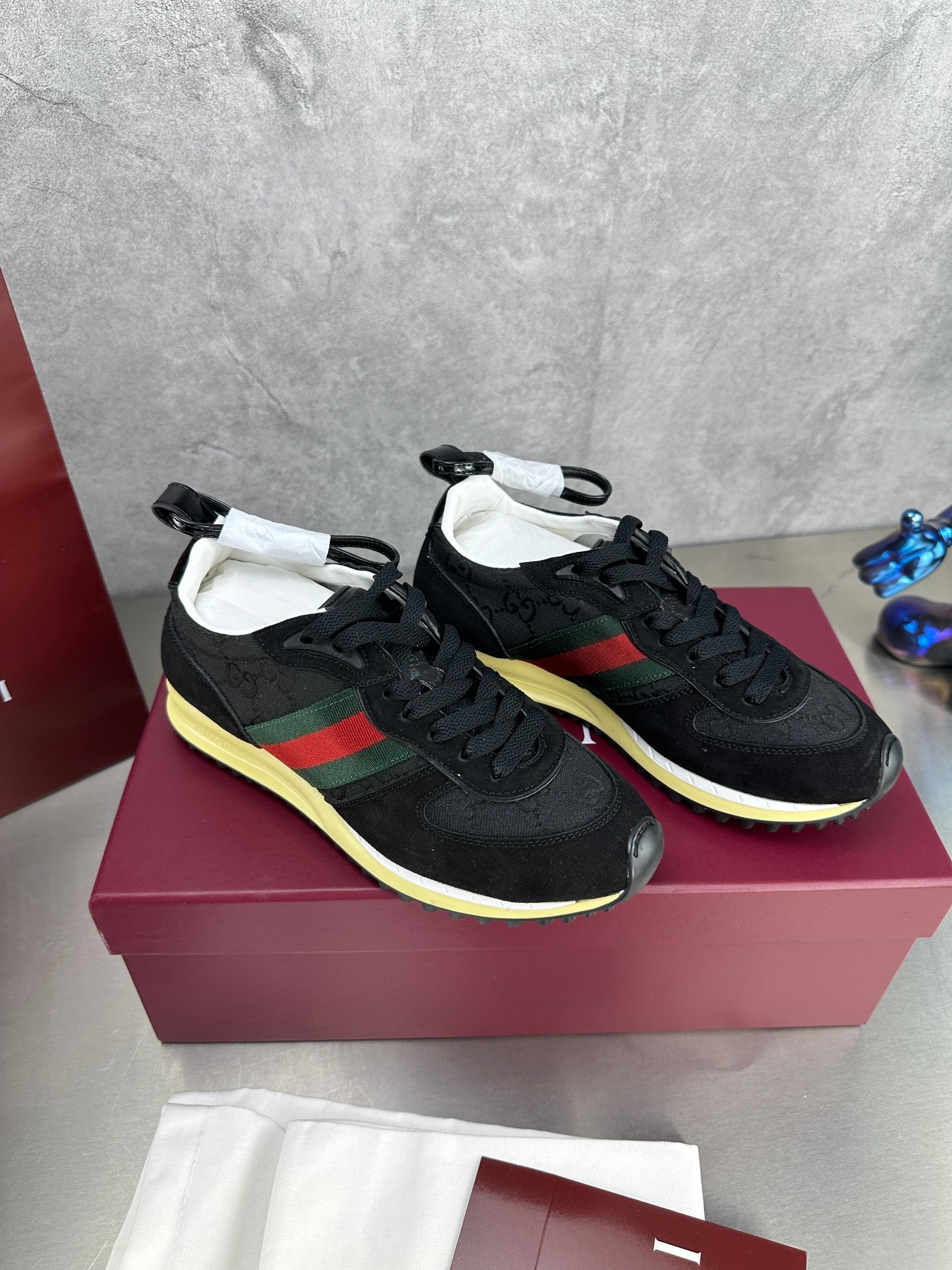 Gucci Re-Motion Platform Sneakers Black