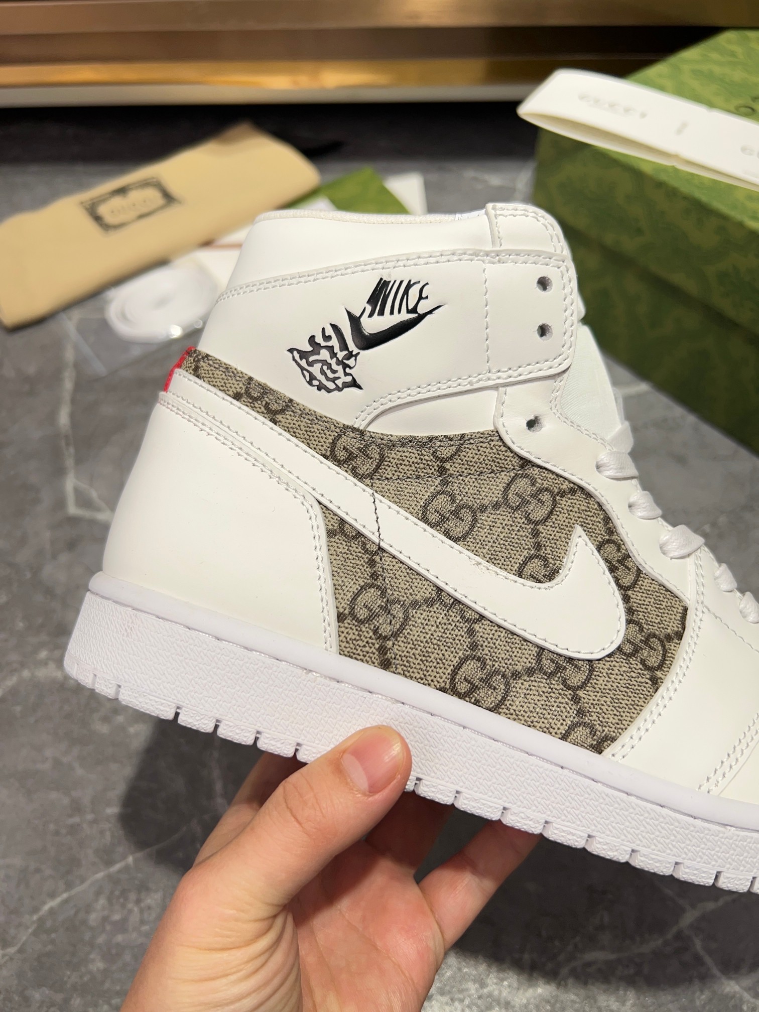 Gucci GG Canvas High-Top Sneakers Multi-Color