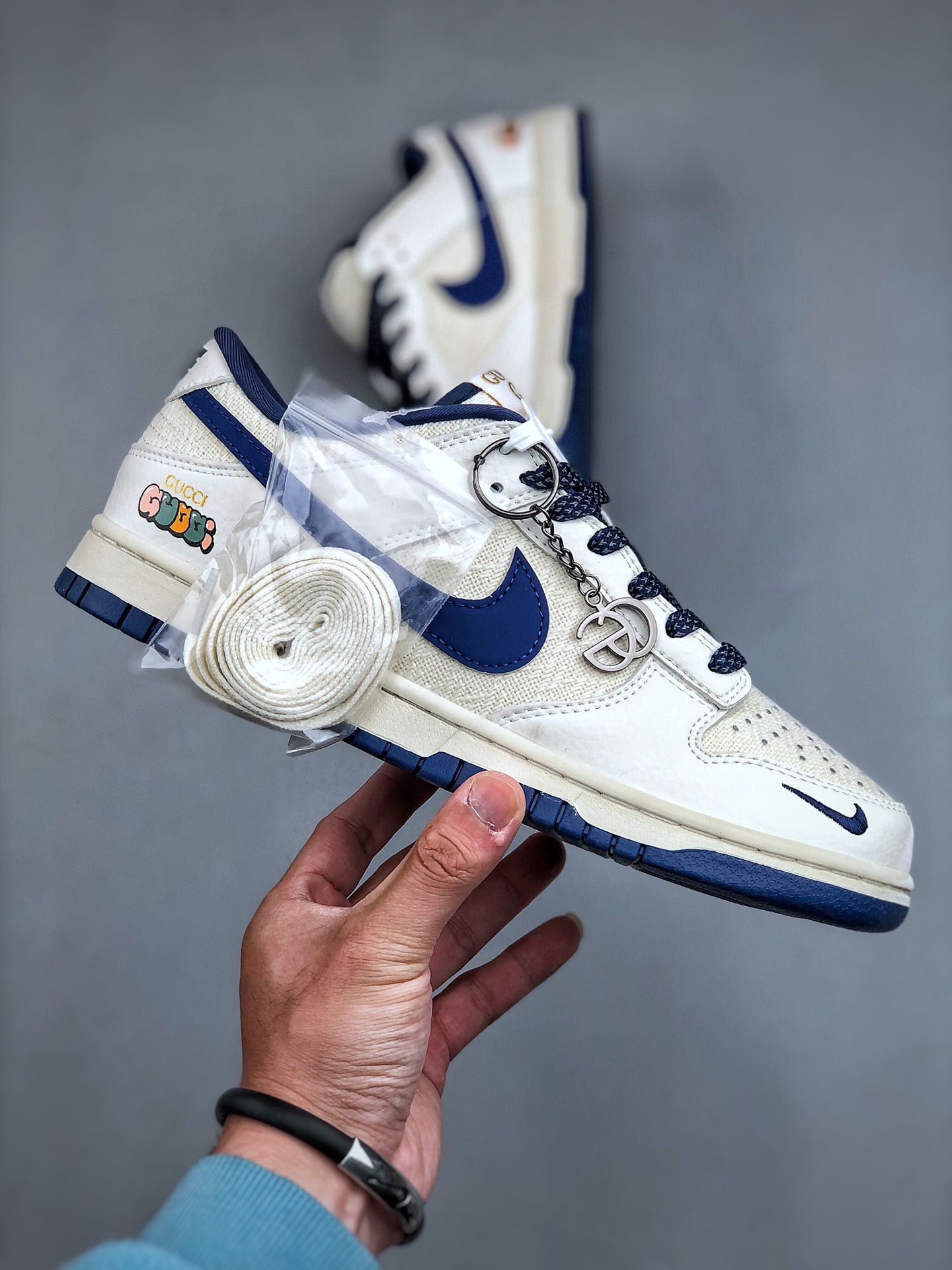 Nike Dunk Low Canvas Navy