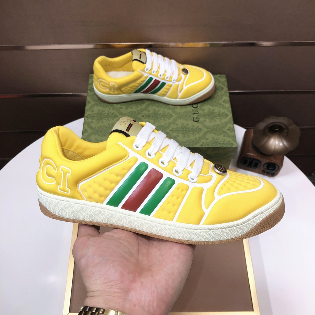 Gucci Low-Top Sneaker Yellow