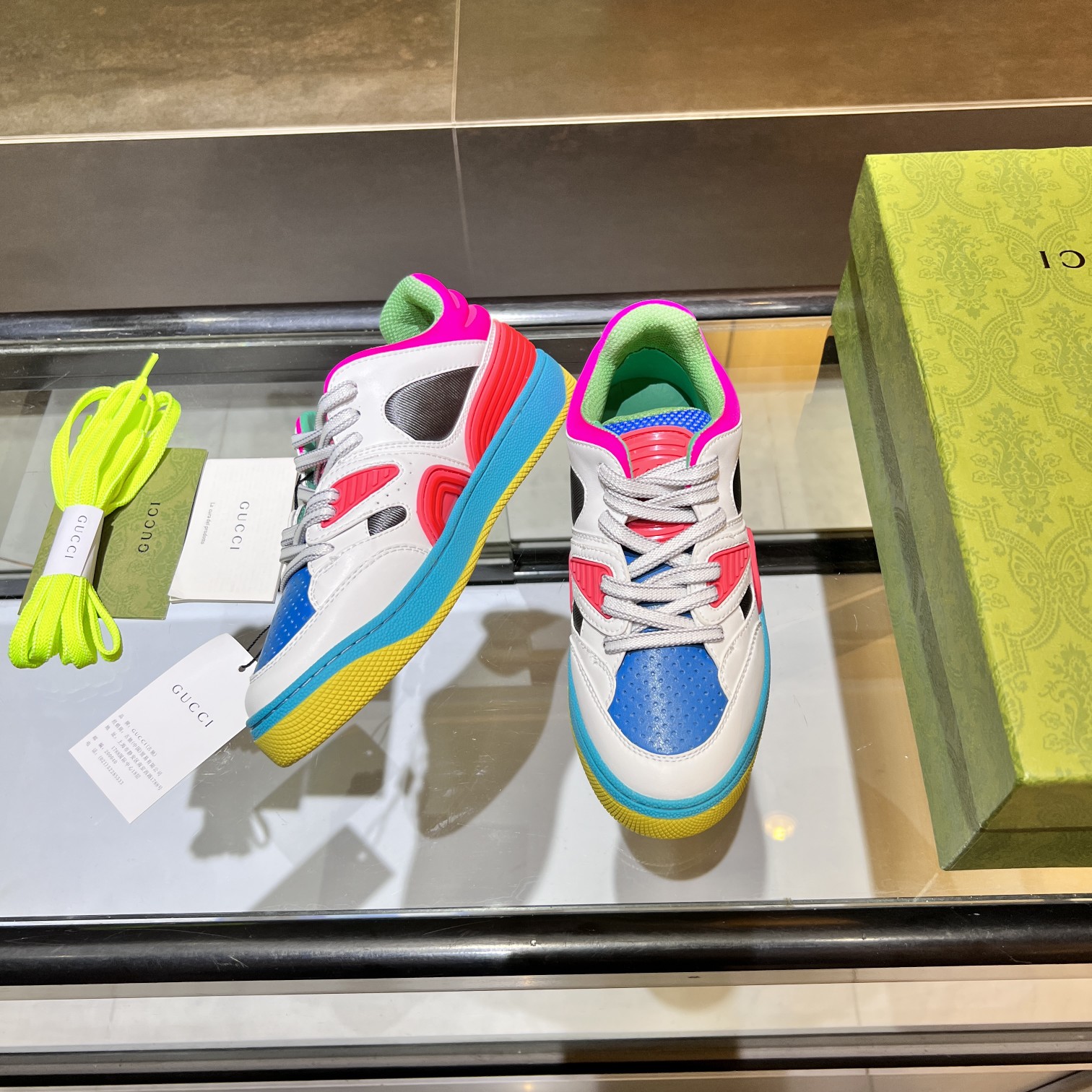 Gucci 2022 Low-Top Sneakers Multicolor