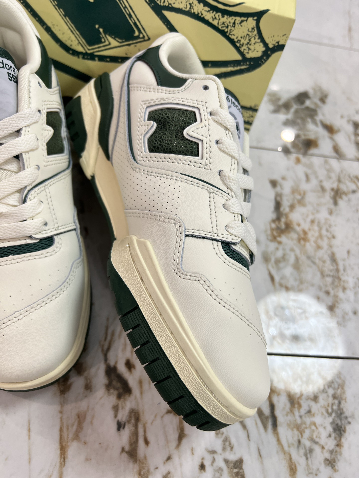 New Balance 550 ALD Low Sneakers White Green