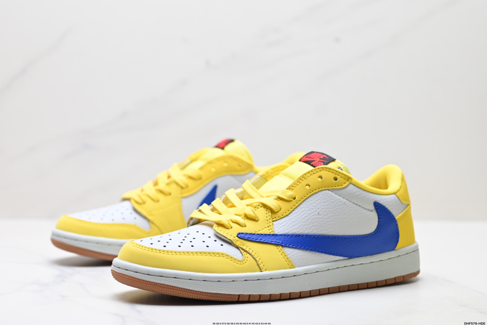Nike Air Jordan 1 Low Yellow Blue
