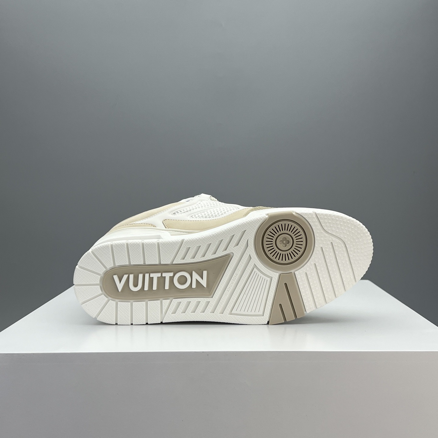 Louis Vuitton LV Trainer Sneaker Beige