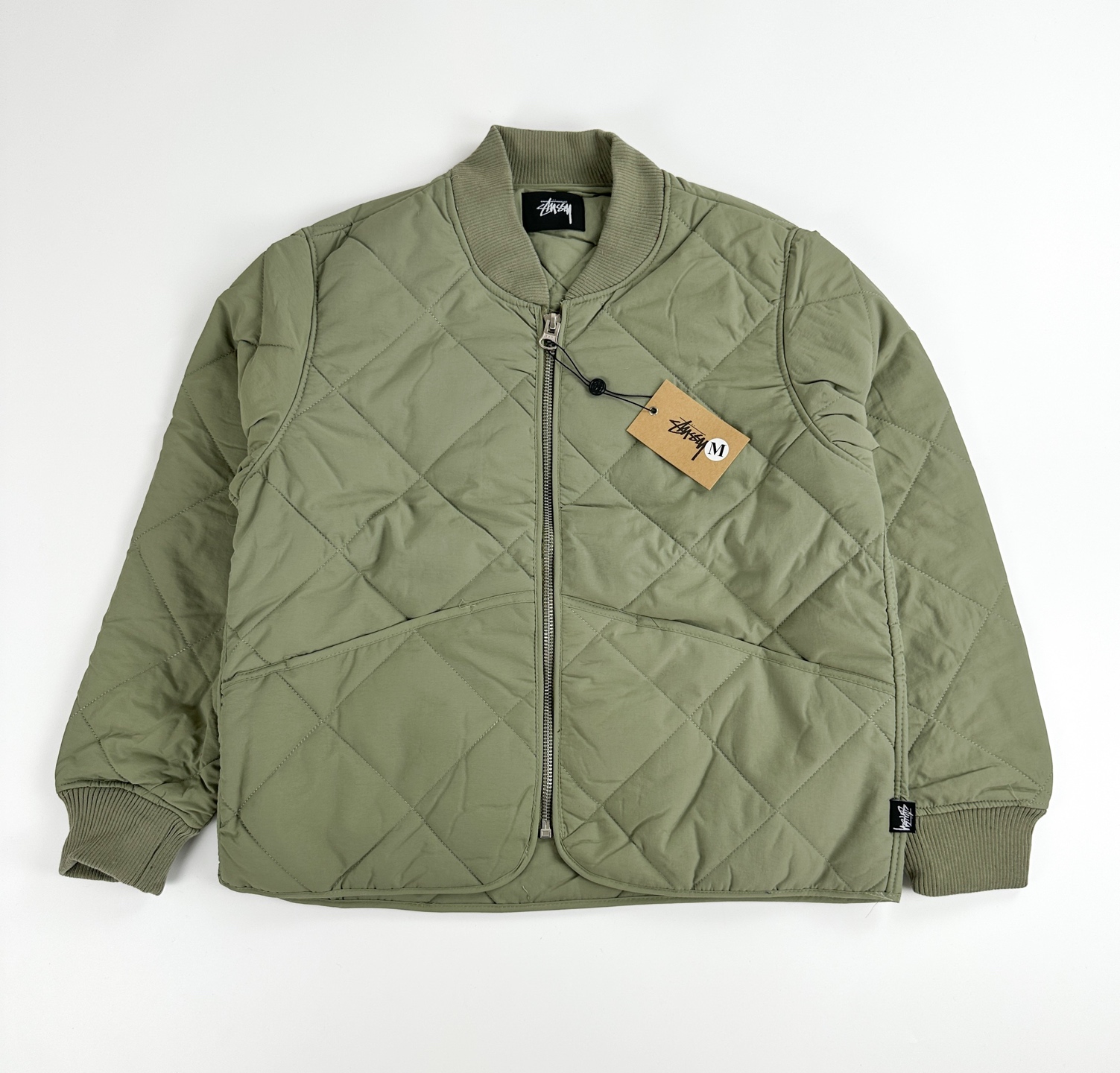 Stussy 8 Ball Quilted Liner Jacket Multi-color