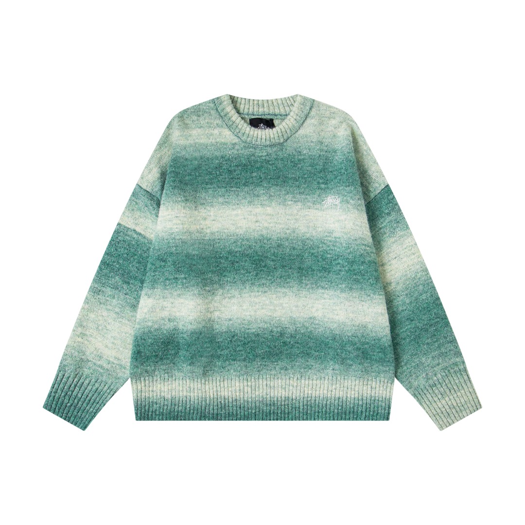Stussy Gradient Knit Sweater Multicolor