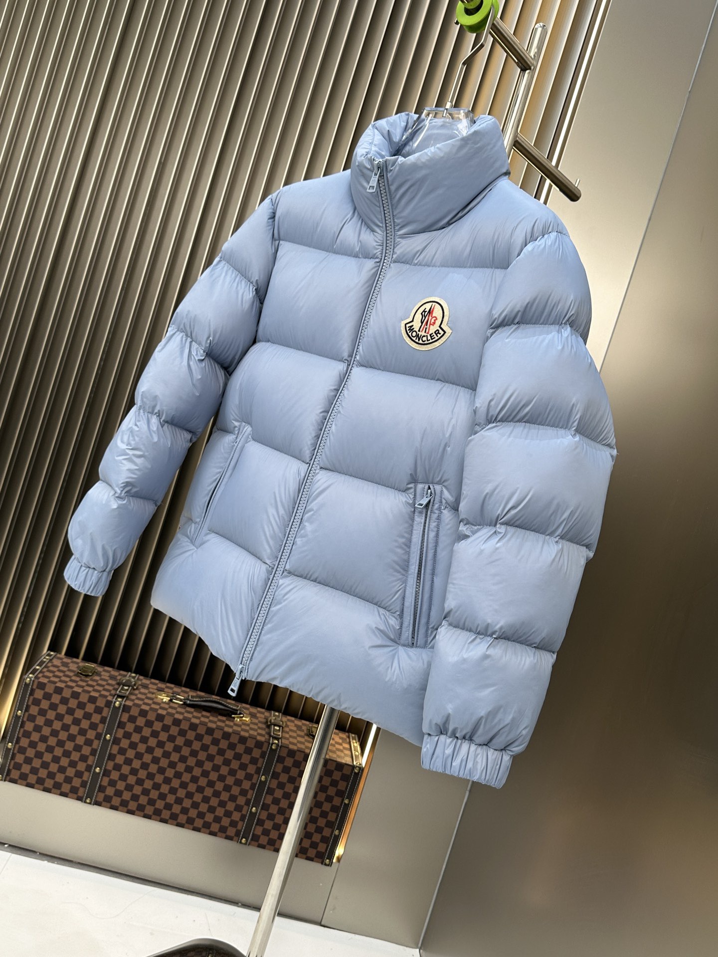 Moncler Citala Down Jacket Light Blue