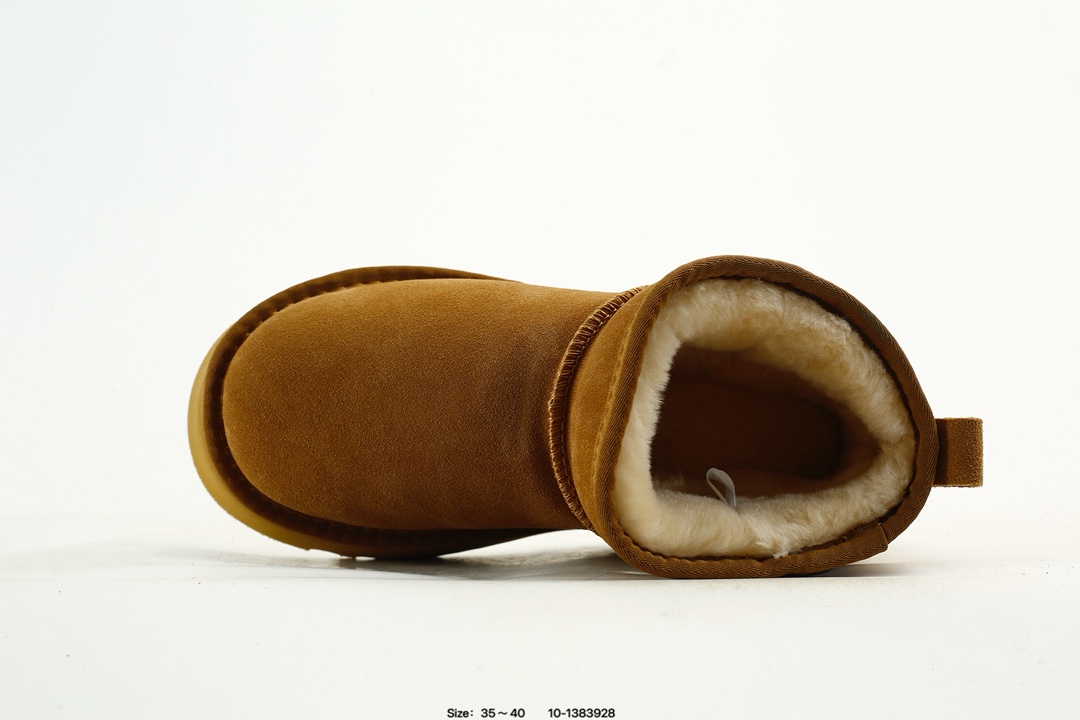 UGG Platform Mini Snow Boots Chestnut