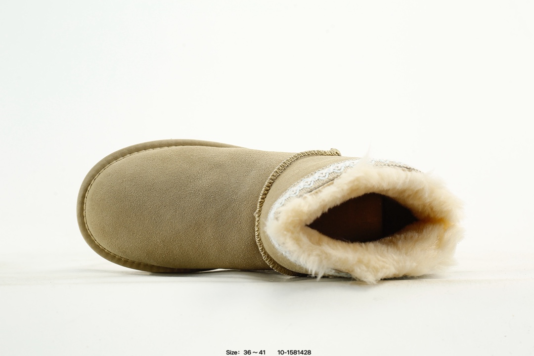 UGG Mini Shearling Boots Sand