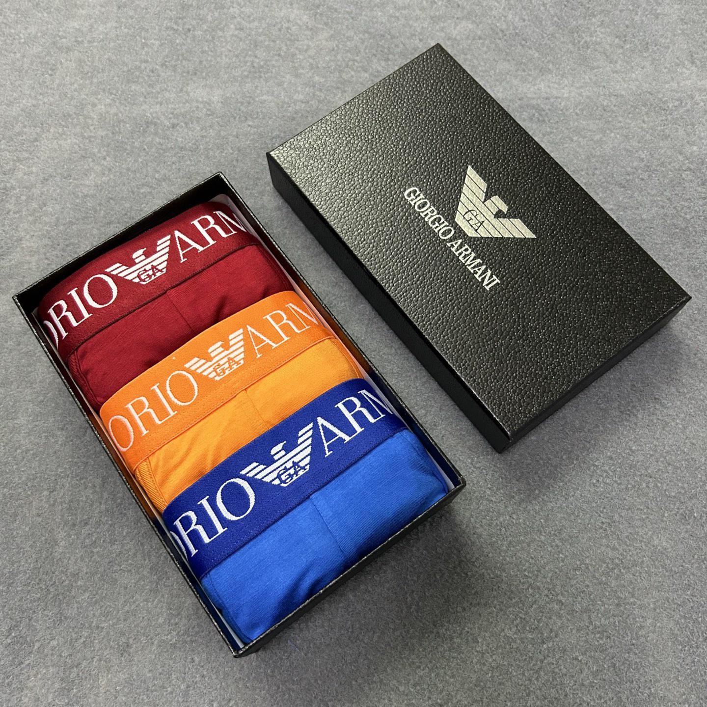 Armani 3-Pack Boxer Briefs Multicolor