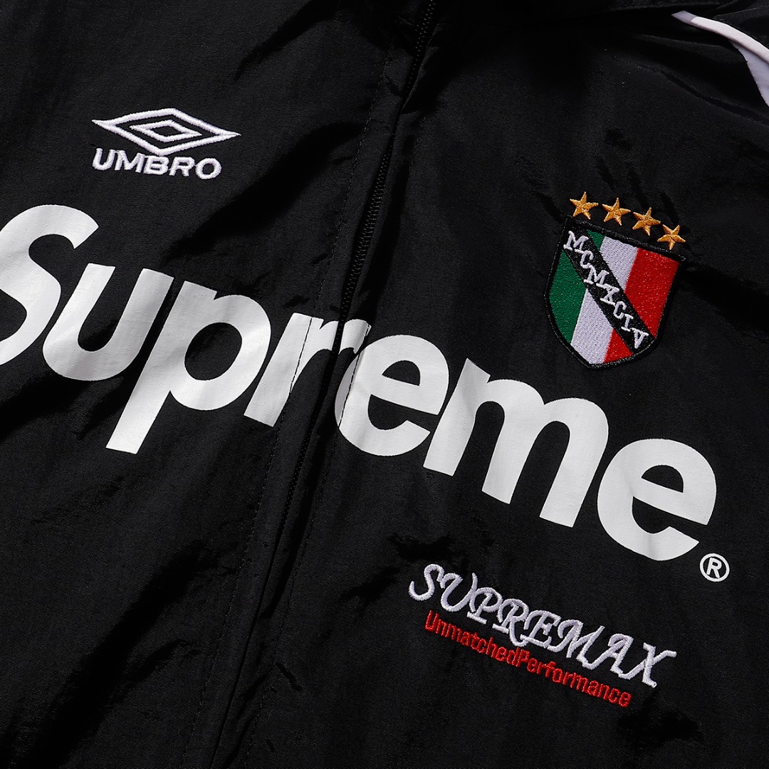 Supreme x Umbro Hooded Track Jacket Black