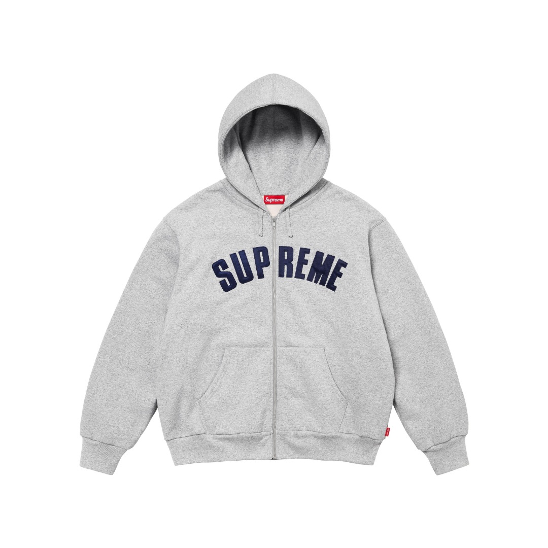 Supreme Thermal-Lined Zip Hoodie Multicolor