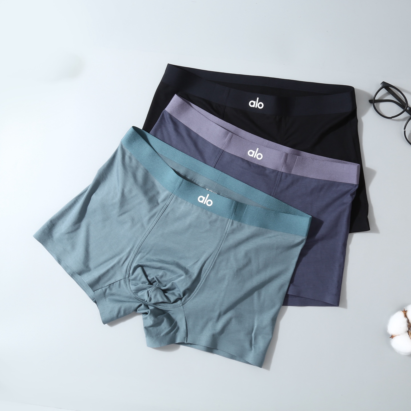 Alo Seamless Modal Boxer Briefs 3-Pack Multicolor