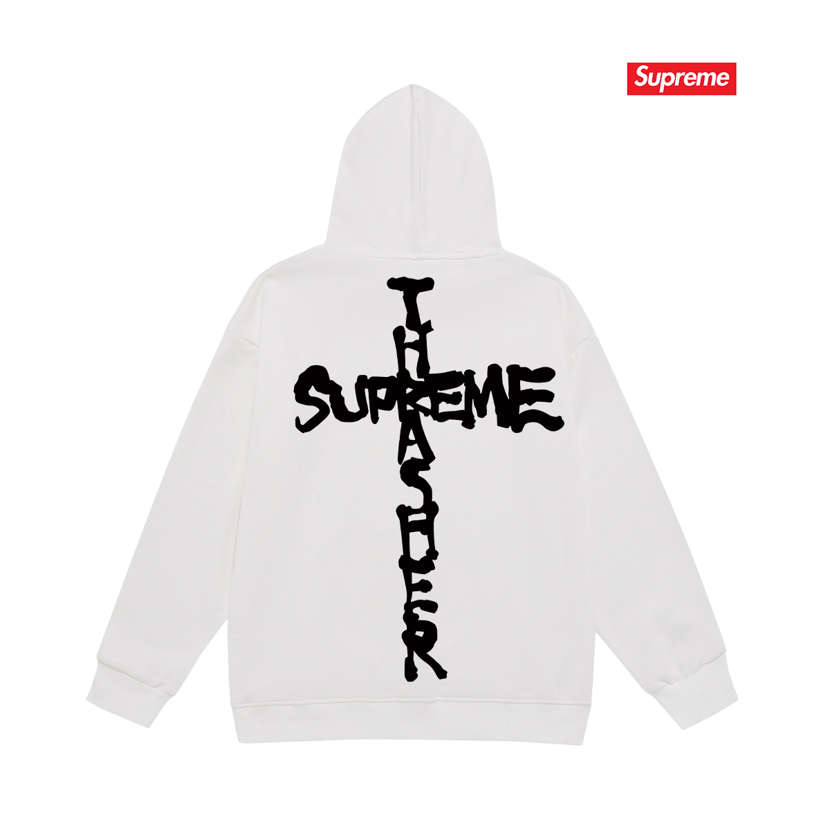 Supreme Cross Print Hoodie Multi-Color