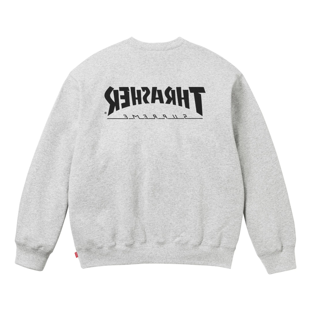 Supreme x Thrasher Crewneck Fleece Multi-Color