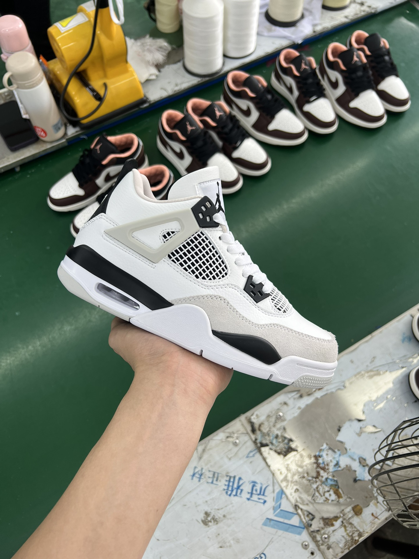 Jordan AJ4 Retro Sneakers Multicolor