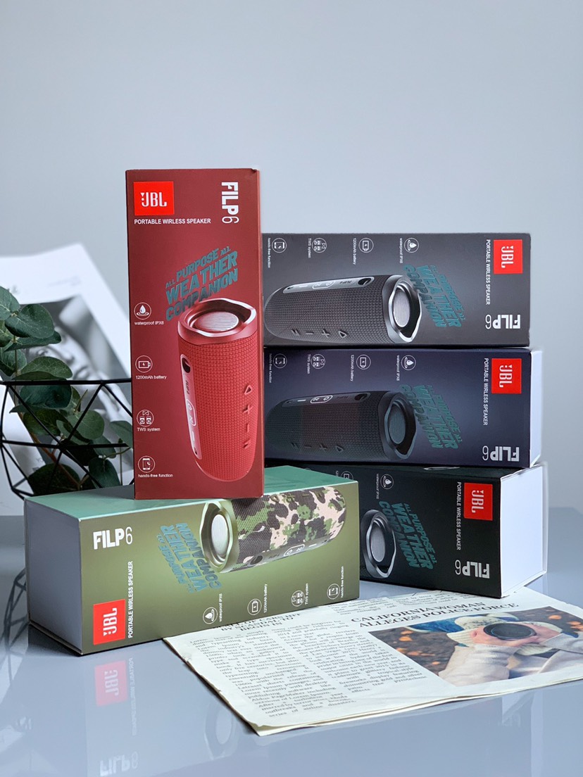 JBL Flip 6 Portable Bluetooth Speaker Multicolor