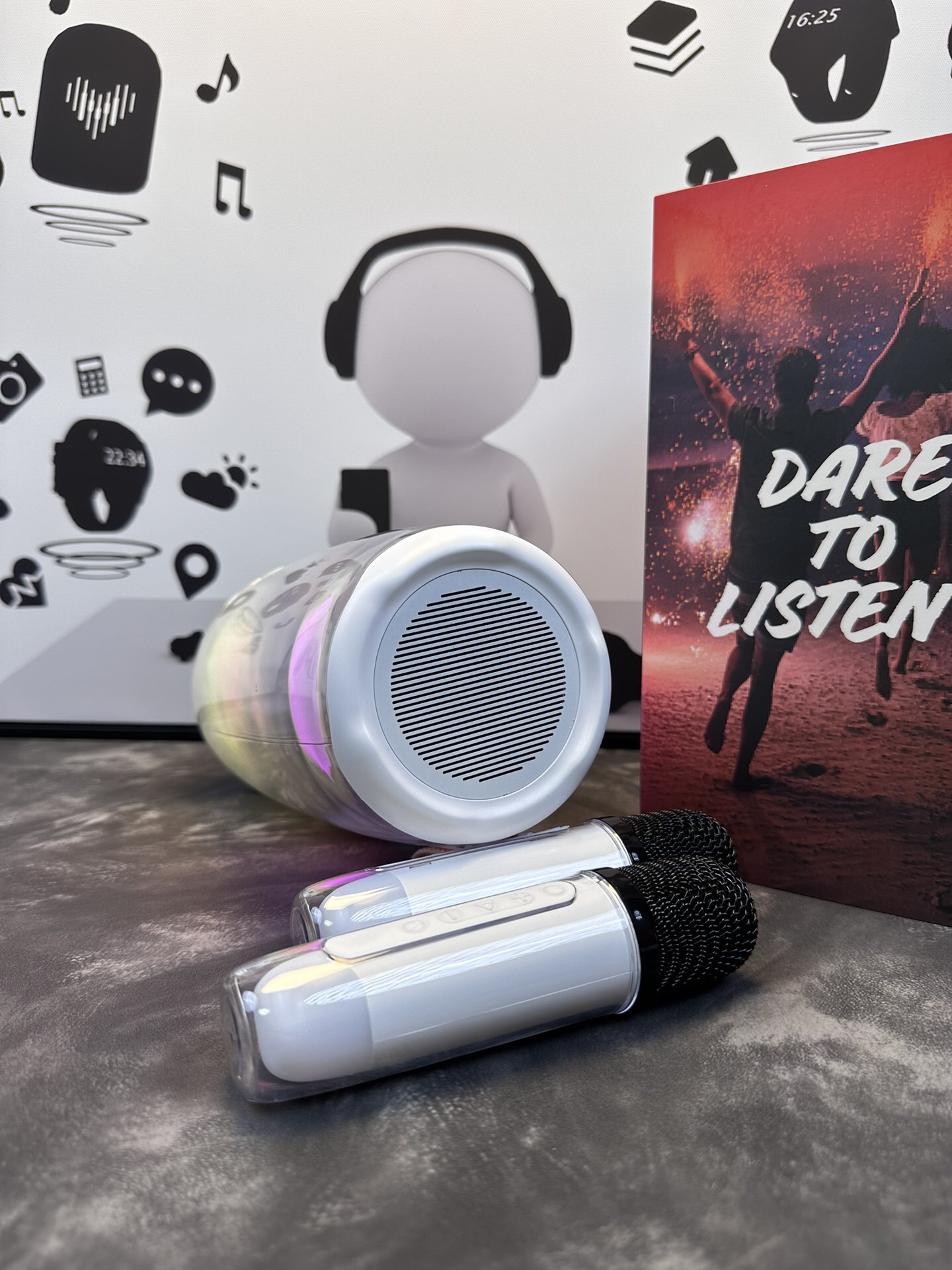 JBL Pulse 7 Karaoke Speaker White