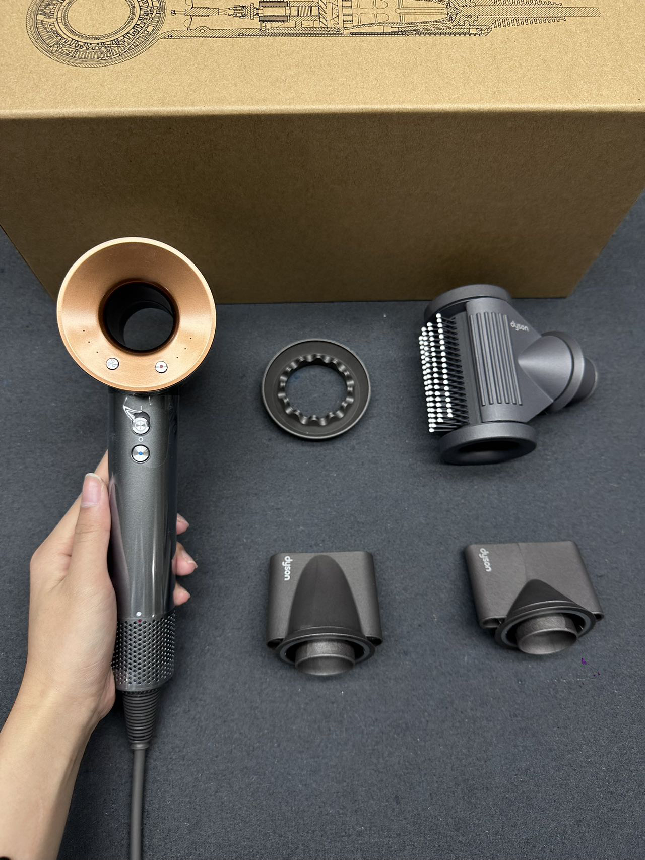 Dyson HD15 Ionic Hair Dryer Set Multicolor