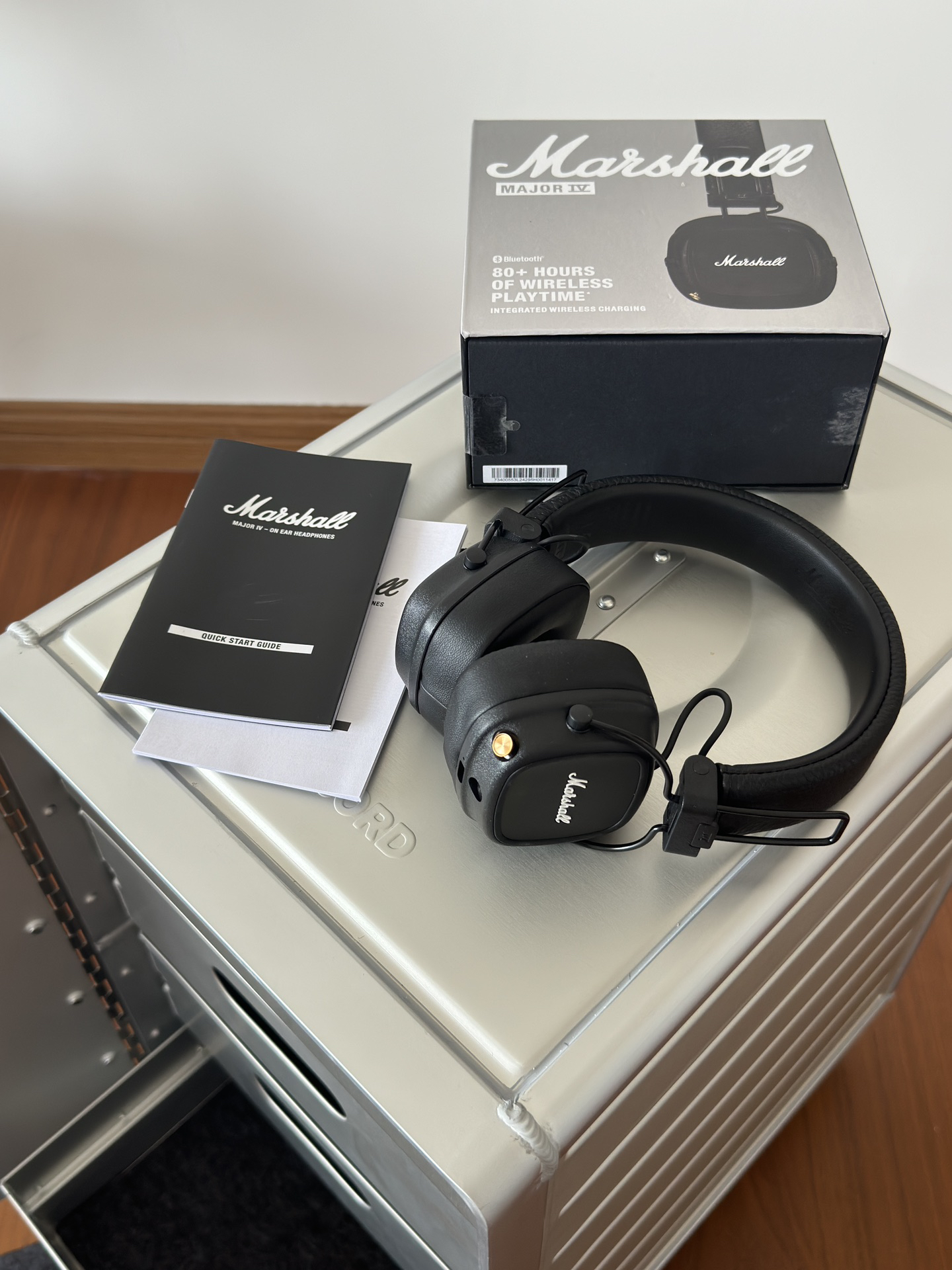 Marshall Major IV Wireless On-Ear Headphones Black