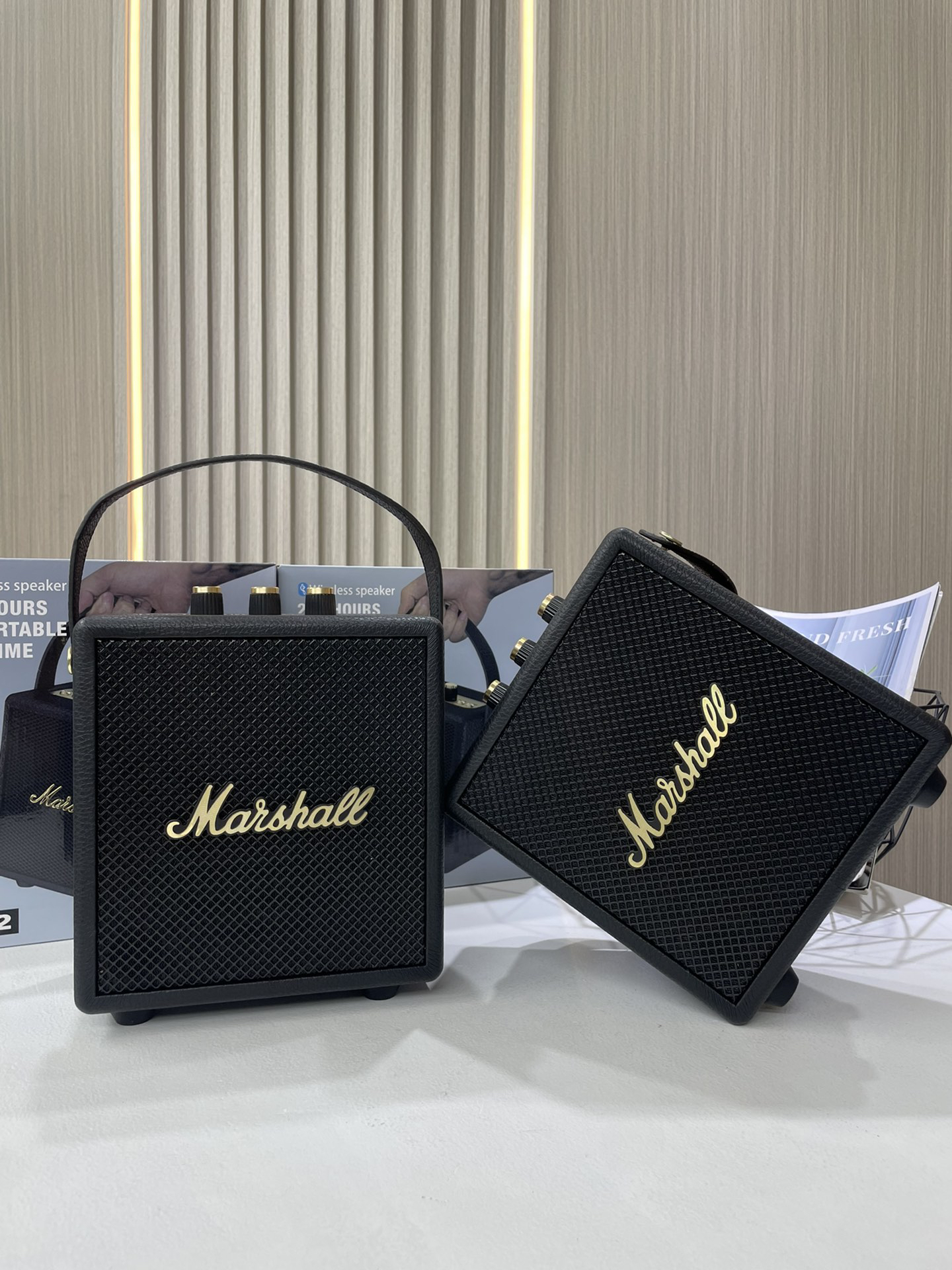 Marshall Stockwell II Portable Bluetooth Speaker Black