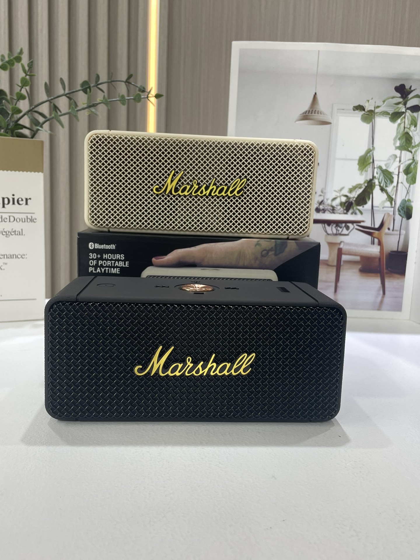 Marshall Emberton II Portable Speaker Cream