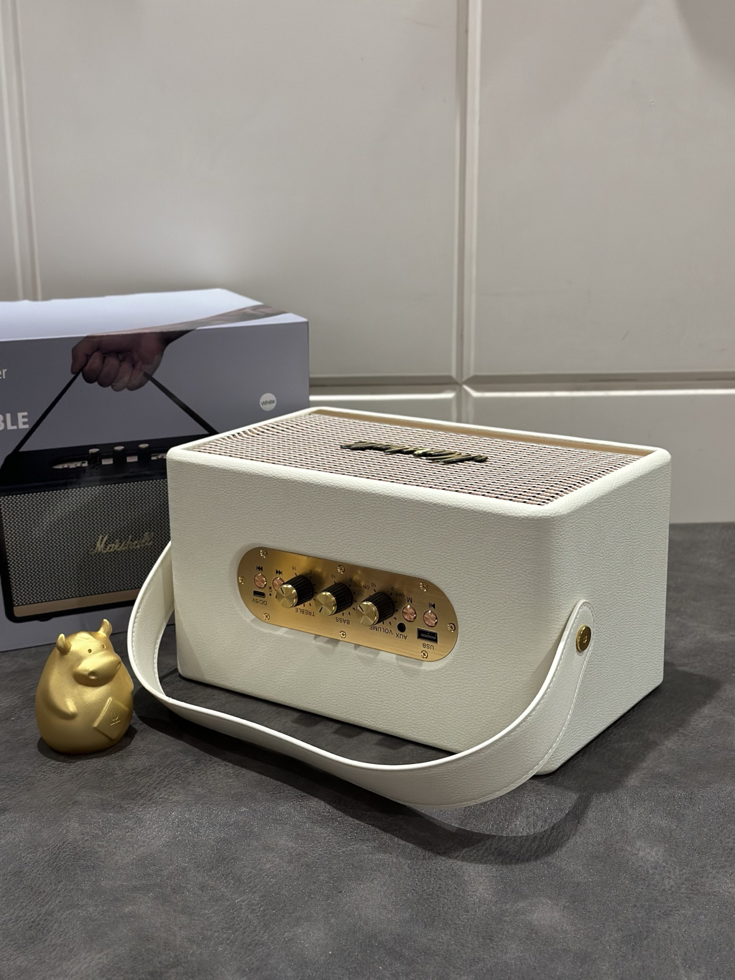 Marshall Portable BT Speaker White