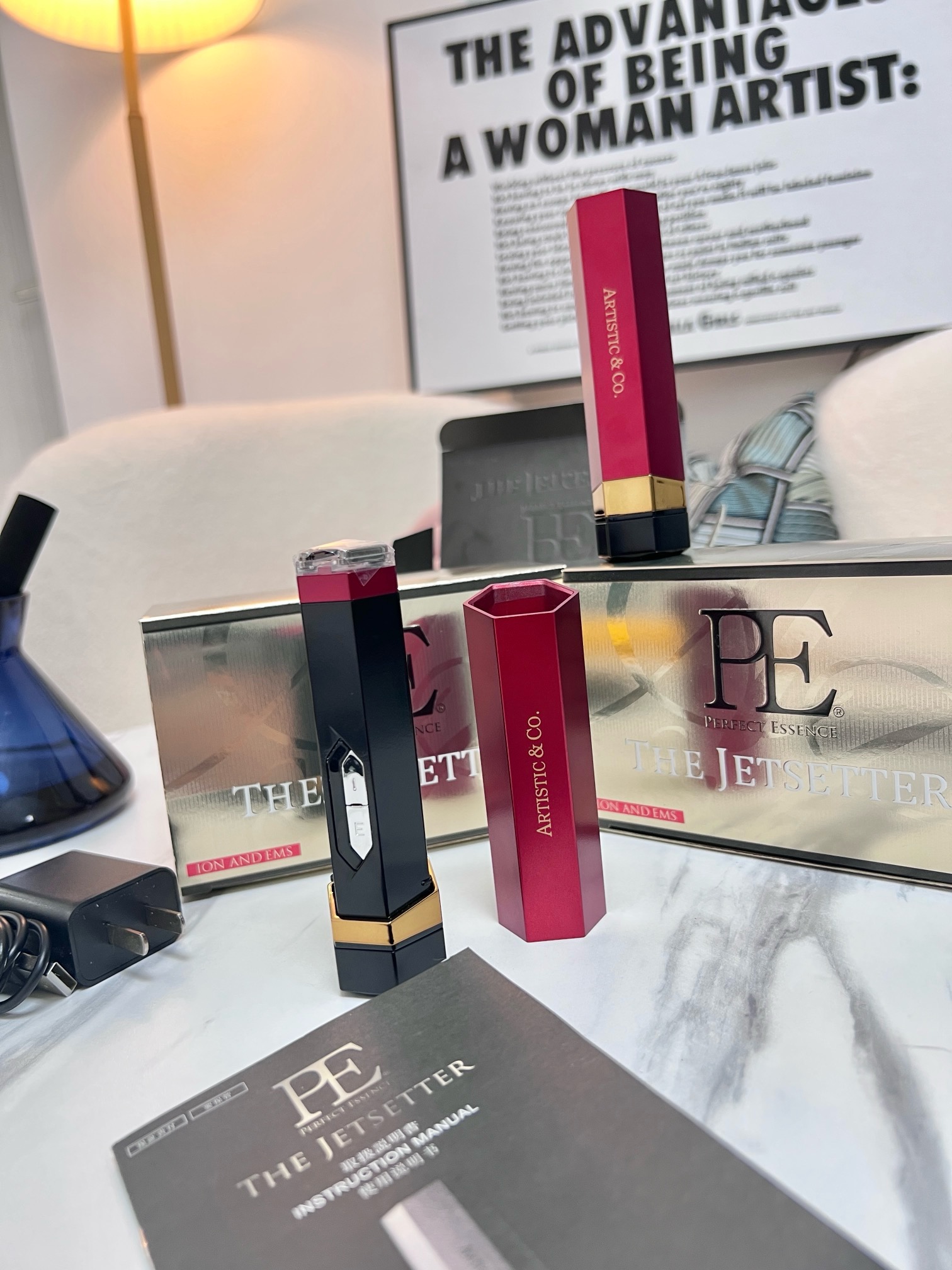 Artistic&Co Jetsetter Red