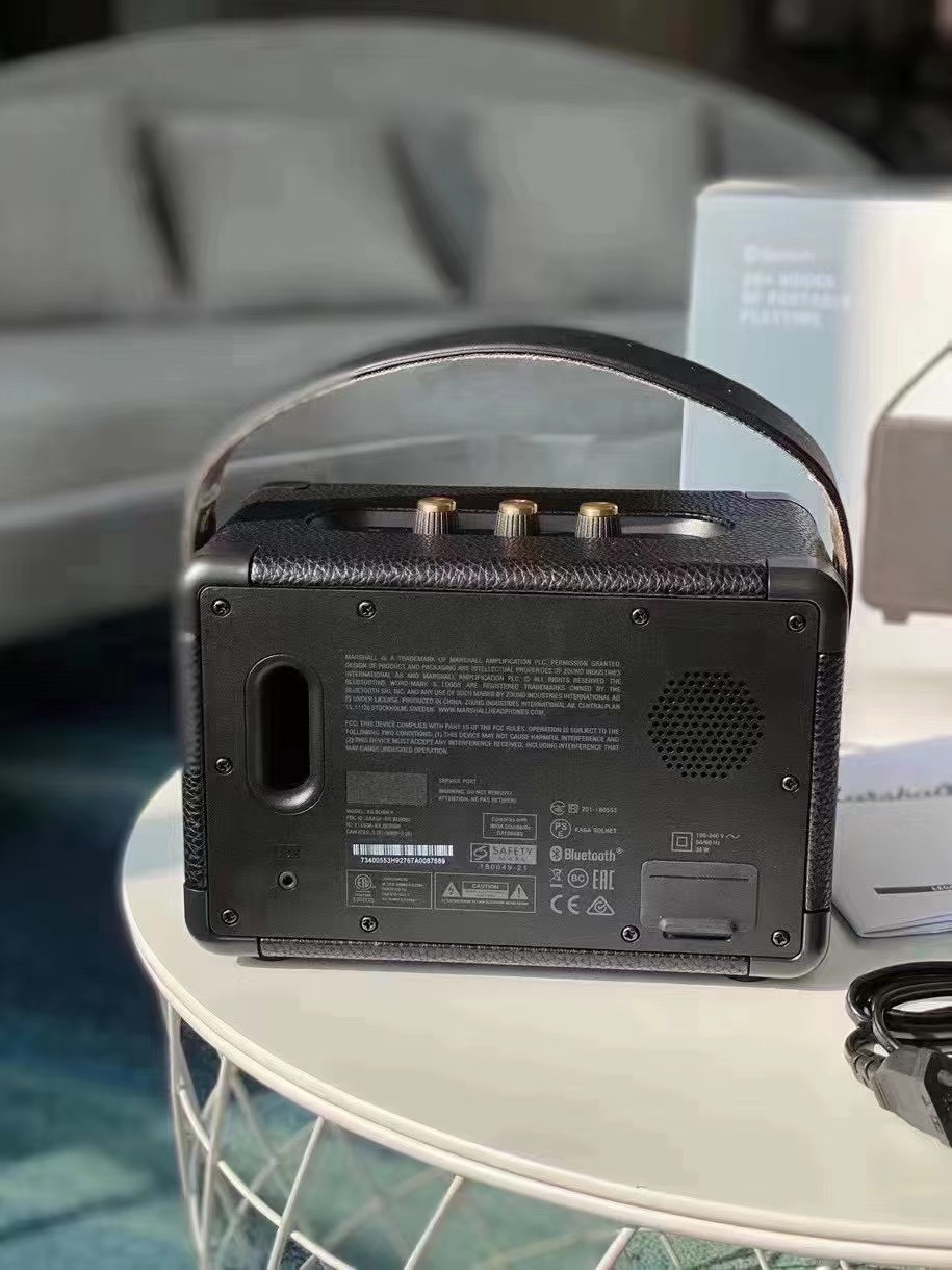 Marshall Kilburn II Portable Bluetooth Speaker Black