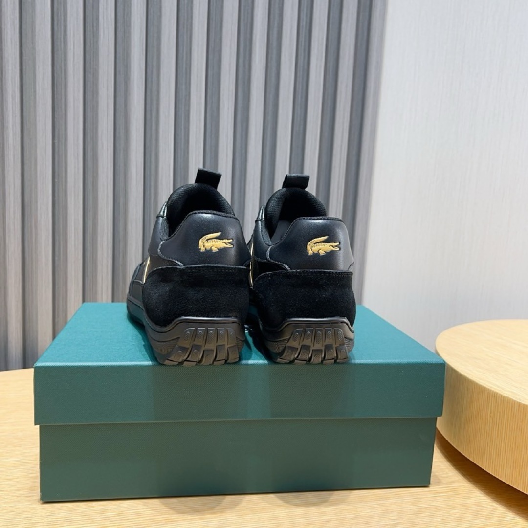 Lacoste Classic Leather Casual Sneakers Black
