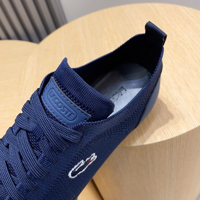 Lacoste Classic Knit Casual Sneakers Navy Blue