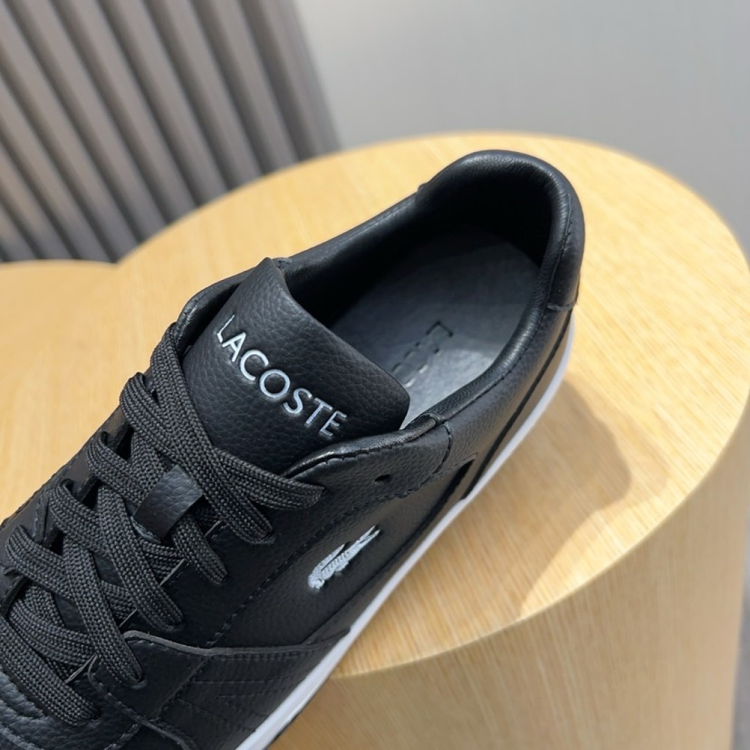 Lacoste Classic Leather Casual Sneakers Black