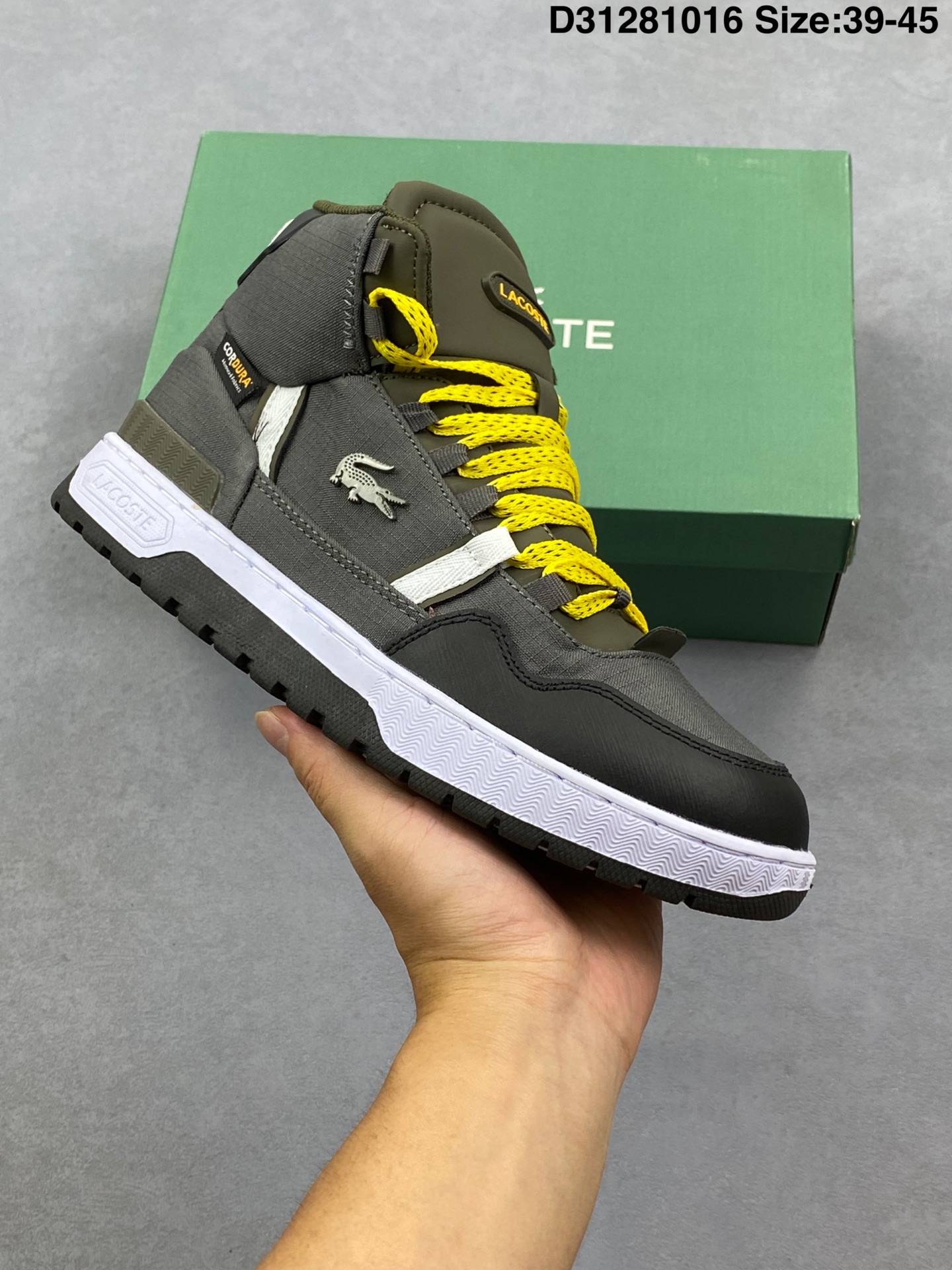 Lacoste High-Top Hiking Boots Multi-Color